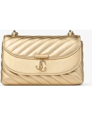 Jimmy Choo Curve Cross Body Small - Metallic