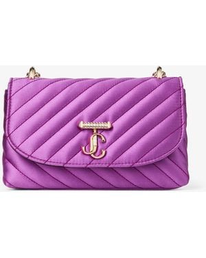 Jimmy Choo Curve Cross Body Small - Purple