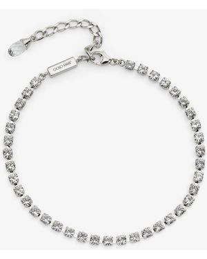 Jimmy Choo Saeda Anklet - Mettallic