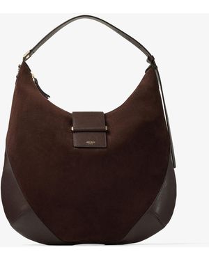 Jimmy Choo Bar Hobo Medium - Braun