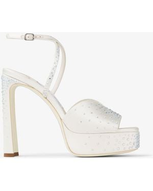 Jimmy Choo Karli Platform 125 - White