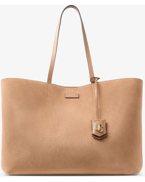 Jimmy Choo Nine2Five East-West - Natural