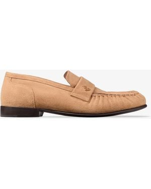 Jimmy Choo Ellis Loafer F - Natural