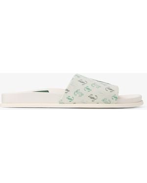 Jimmy Choo Malbon 2.0 Slide F - White