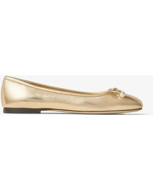 Jimmy Choo Elme Flat - Neutre