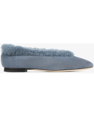 Jimmy Choo Margot Flat - Blau