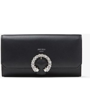 Jimmy Choo Wallet With Chain - Black