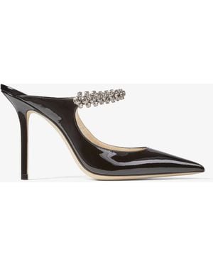 Jimmy Choo Bing 100 Patent Pump - Black
