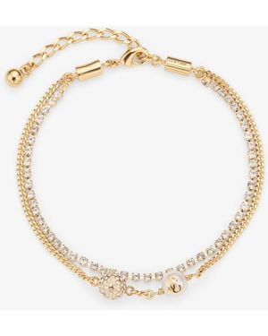 Jimmy Choo Auri Anklet - Metallic