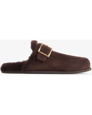 Jimmy Choo Biker Mule F - Brown