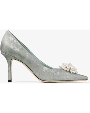 Jimmy Choo Ines Pump 85 - Grau
