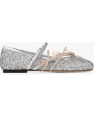 Jimmy Choo Loli Ballerina - Weiß
