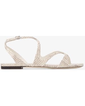 Jimmy Choo Ayla Flat - Blanc