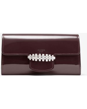 Jimmy Choo Bing Wallet With Chain - Pink