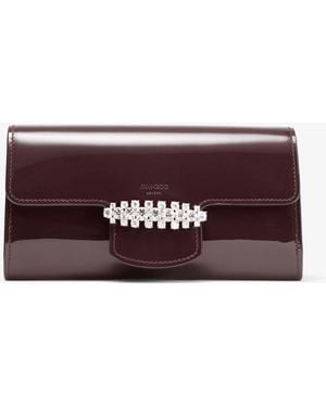 Jimmy Choo Bing Wallet With Chain - Pink