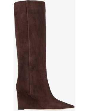 Jimmy Choo Blake Knee Boot 85 - Brown