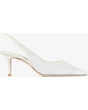 Jimmy Choo Love Sling Back 65 - White