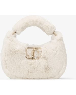Jimmy Choo Edie Hobo Mini - Neutre