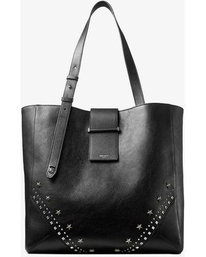 Jimmy Choo Bar Vertical Tote Medium - Black