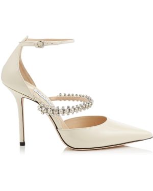 Jimmy Choo Bobbie 100 Pumps - White