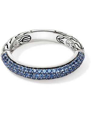 John Hardy Jh Essential Pavé Band Ring, 3.5Mm - Blue