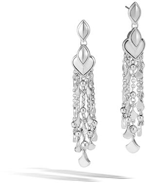 John Hardy Naga Chandelier Earring - White