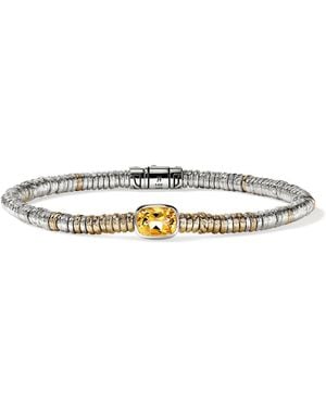 John Hardy Heishi Gem Bracelet, 4Mm - Metallic