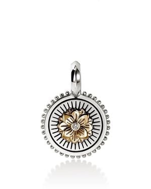 John Hardy Lotus Talisman Charm - Metallic