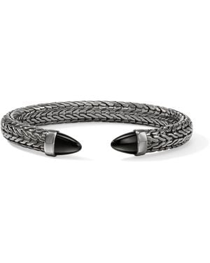 John Hardy Spear 50 Flex Cuff Bracelet - Gray