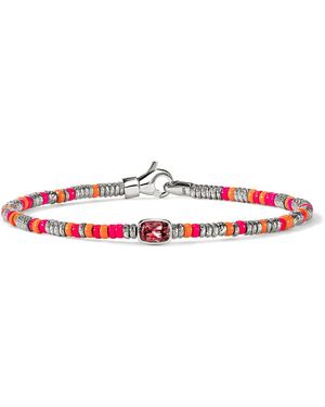 John Hardy Heishi Gem Bracelet, 2.5Mm - Red