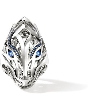 John Hardy Naga Saddle Ring - White