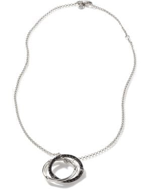John Hardy Bamboo Pendant Necklace - Metallic