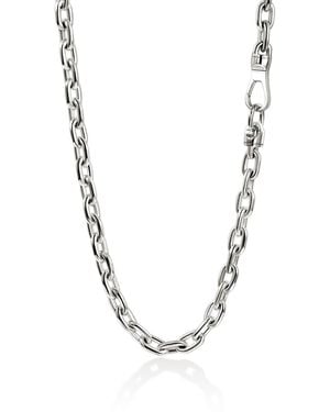 John Hardy Oval Link Necklace, 8Mm - Metallic