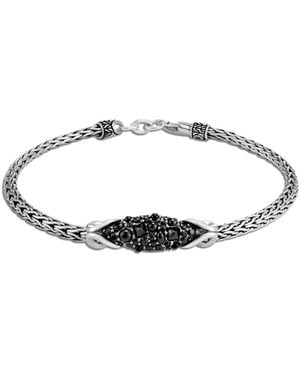 John Hardy Station Bracelet With Sapphire And Spinel - Metallic