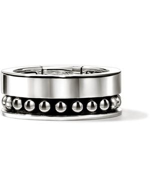 John Hardy Nailhead Ring, 9Mm - White