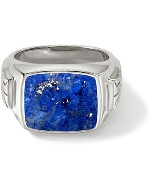 John Hardy Signet Ring - Blue
