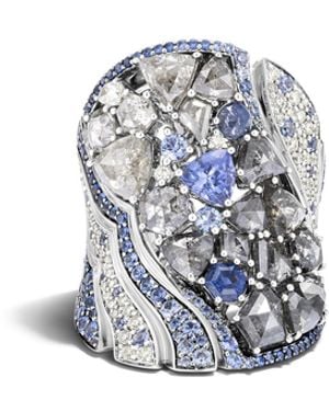John Hardy Cinta Saddle Ring - Blue