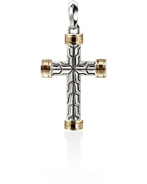 John Hardy Jh Essential Cross Pendant - Metallic