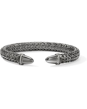 John Hardy Spear 50 Flex Cuff Bracelet - Gray