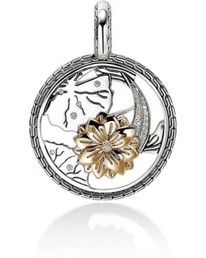 John Hardy Lotus Talisman Charm - Metallic