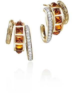 John Hardy Artisan Series Icon Stud Earrings - Metallic