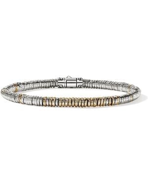 John Hardy Heishi Bracelet, 4Mm - White