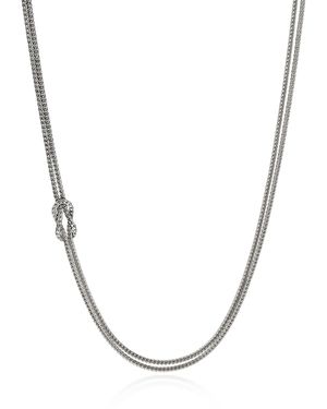 John Hardy Love Knot Necklace, 3.6Mm - Metallic