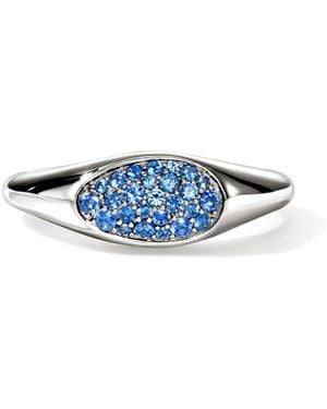 John Hardy Pebble Ring - Blue