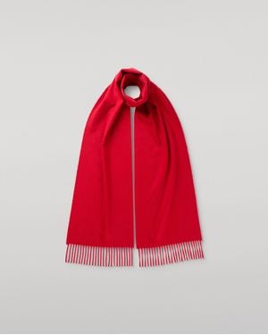 Johnstons of Elgin Cashmere Scarf - Red