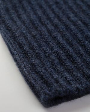Johnstons of Elgin Lovat Cashmere Hat - Blue
