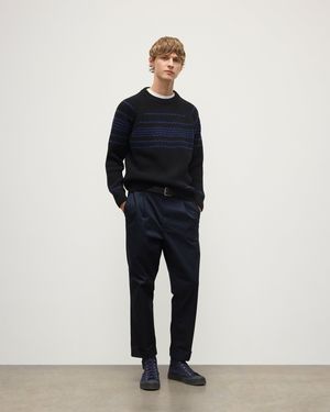 Johnstons of Elgin Summit & Cashmere Jumper - Blue