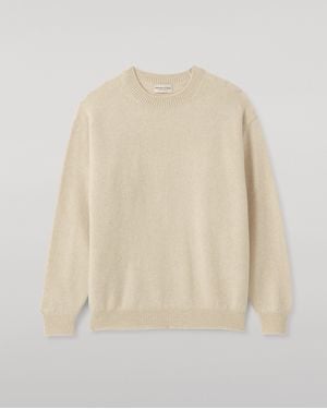 Johnstons of Elgin Craigie Lambswool Jumper - White