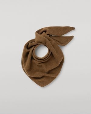 Johnstons of Elgin Reel Cashmere Bandana - Green