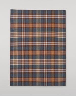 Johnstons of Elgin Double Face & Wool Throw - Gray